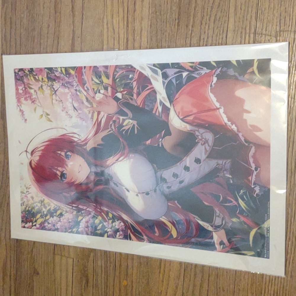 Anime girl art (AI generated??)